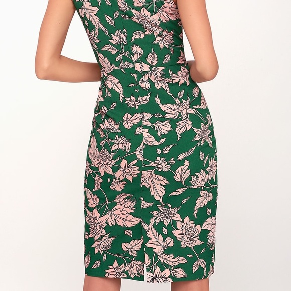 NWT Lulu’s Floral Print Sleeveless Dress - Picture 6 of 7